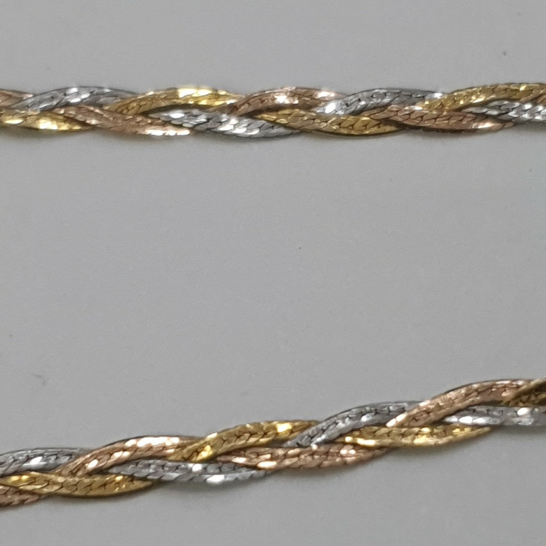 PULSERA ORO,ORO COMBINADO 14 K 1,60 GRMS (SEMINUEVO)