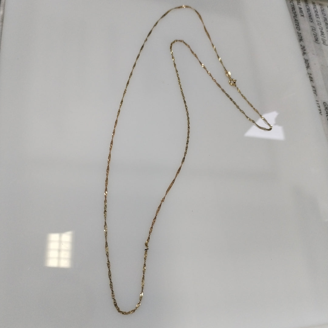 CADENA ORO 14 K 2.3 GRMS (SEMINUEVO)