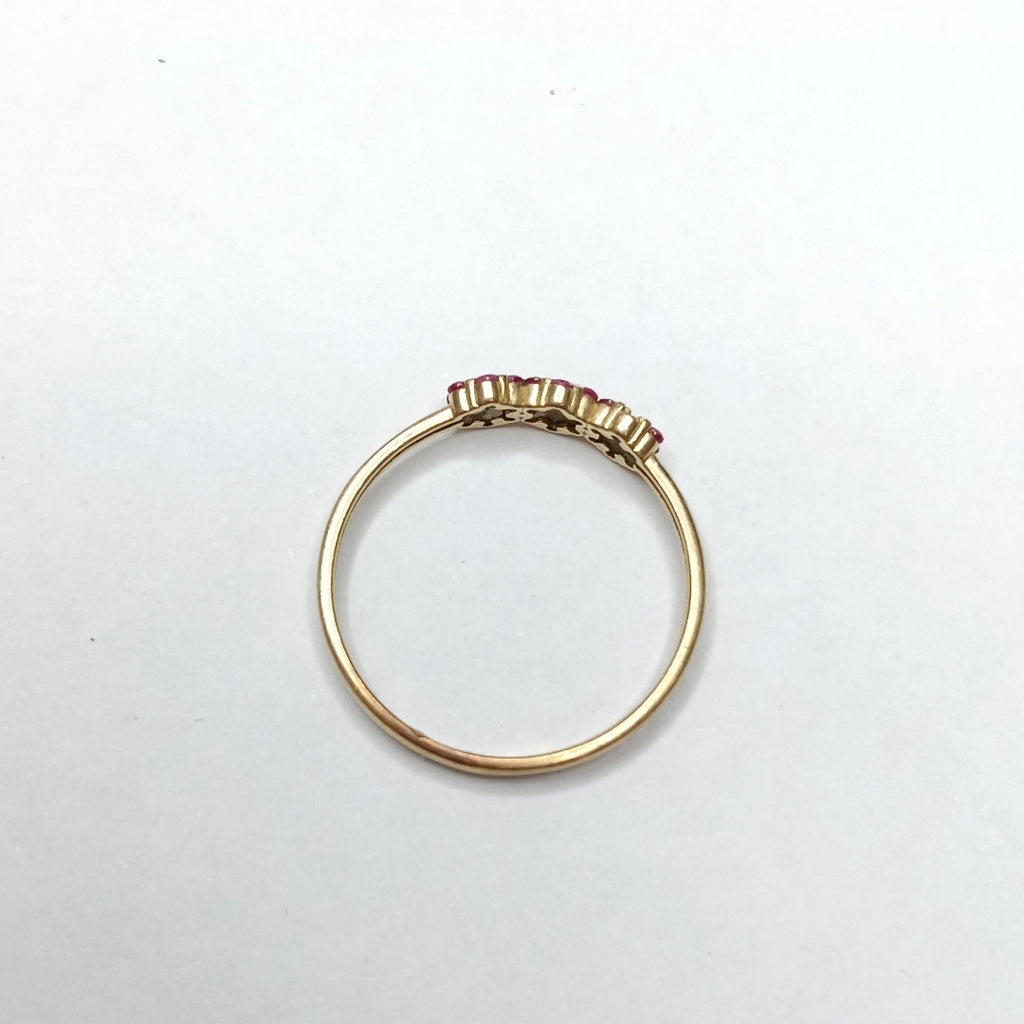 ANILLO ORO 10 K 1,20 GRMS (SEMINUEVO)