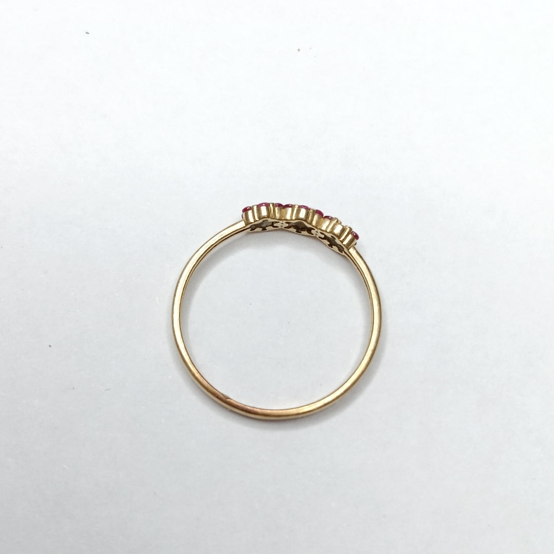 ANILLO ORO 10 K 1,20 GRMS (SEMINUEVO)