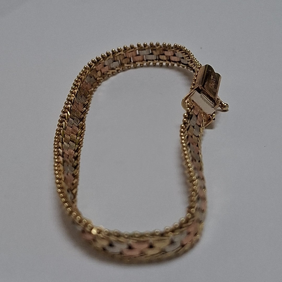 PULSERA ORO 10 K 9.7 GRMS (SEMINUEVO)