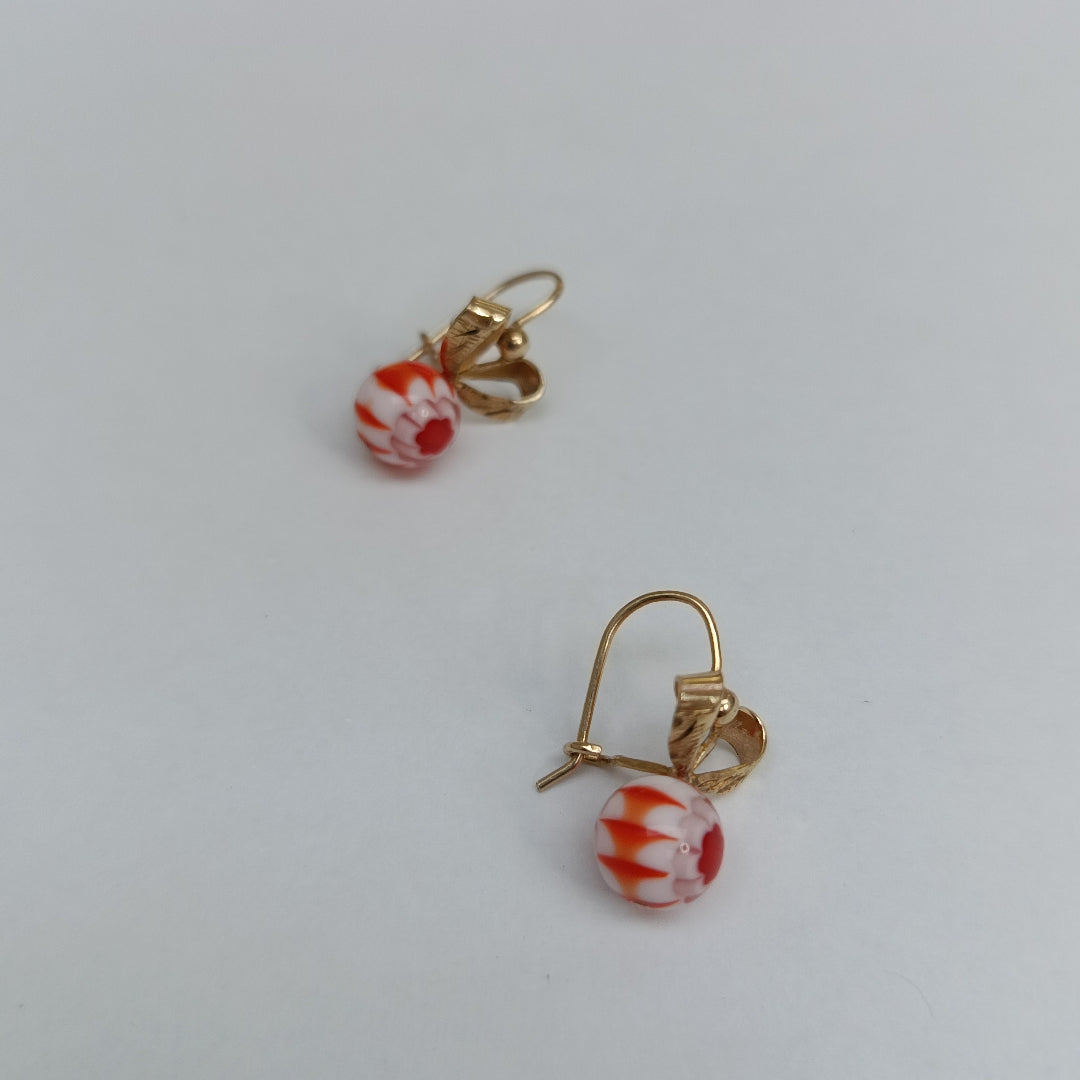 ARETES PAR ORO 10 K 2,60 GRMS (SEMINUEVO)