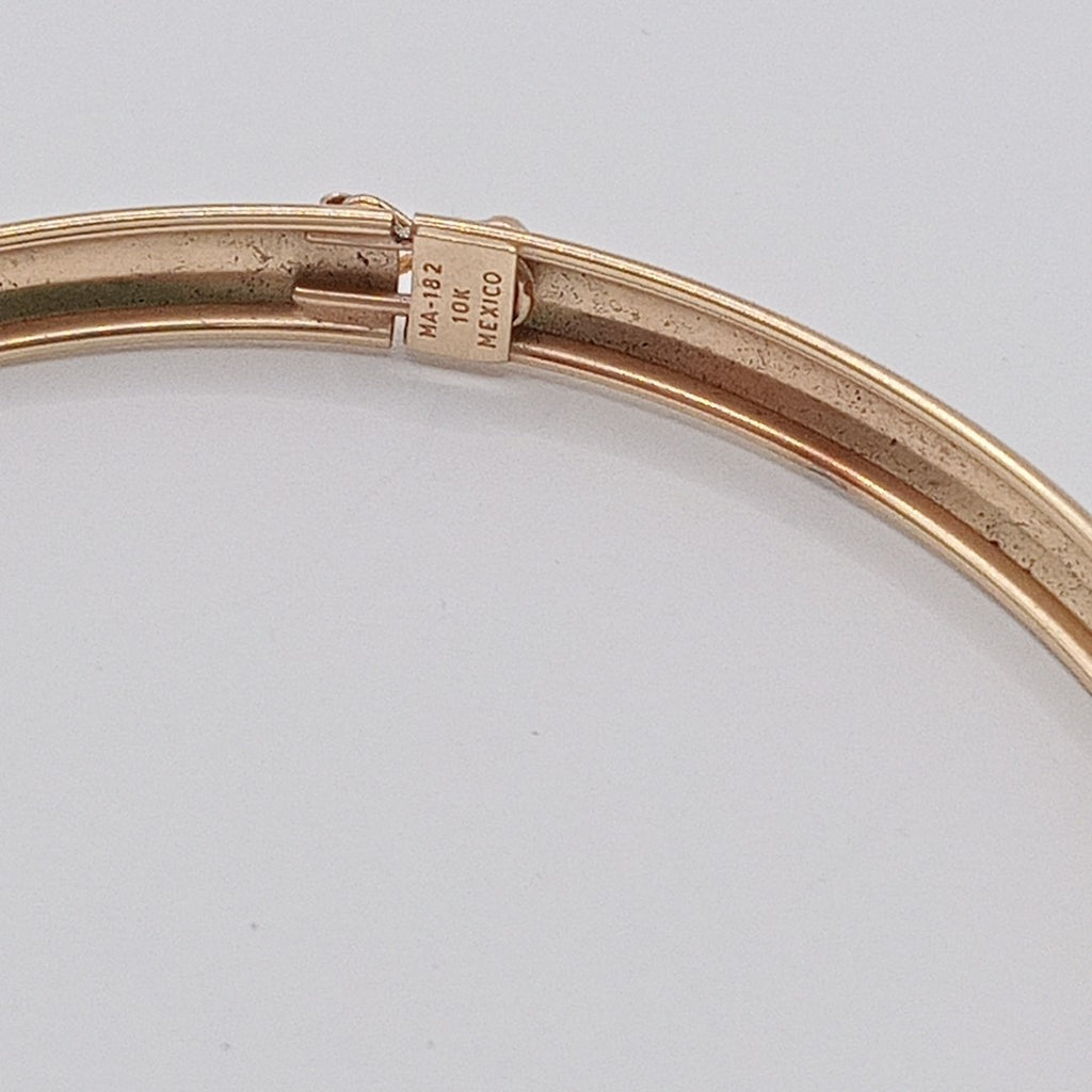 PULSERA RIGIDA ORO 10 K 6,00 GRMS (SEMINUEVO)