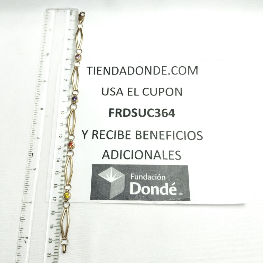 PULSERA ORO 14 K 8,70 GRMS (SEMINUEVO)