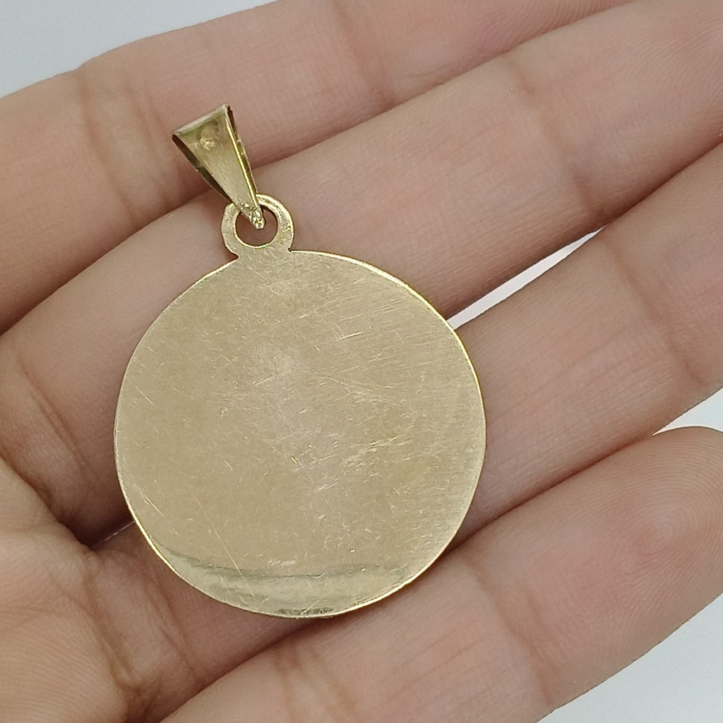 MEDALLA PERSONAL ORO 10 K 5,40 GRMS (SEMINUEVO)