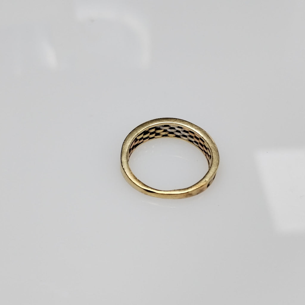 ANILLITO ORO COMBINADO 14 K 2.8 GRMS (SEMINUEVO)