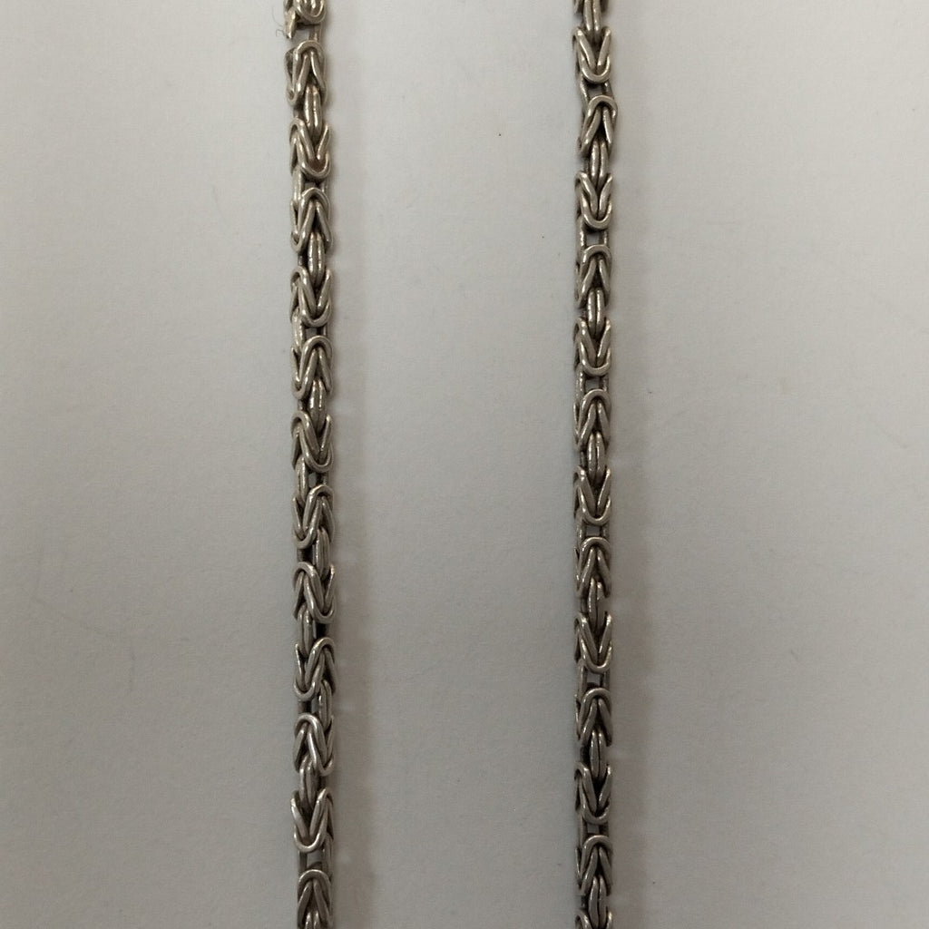 CADENA, CRUCIFIJO PLATA 17.6 GRMS (SEMINUEVO)