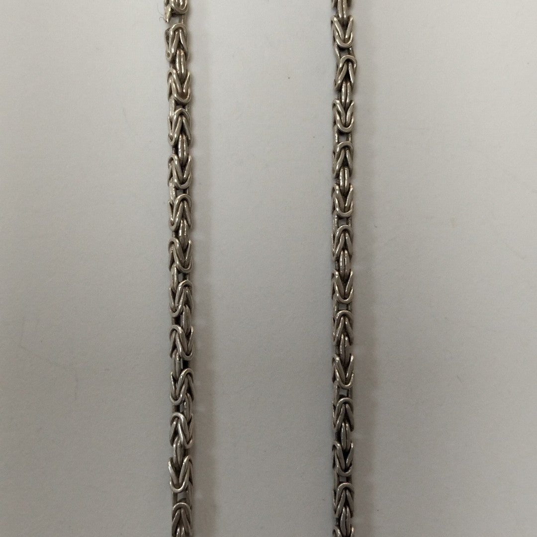 CADENA, CRUCIFIJO PLATA 17.6 GRMS (SEMINUEVO)