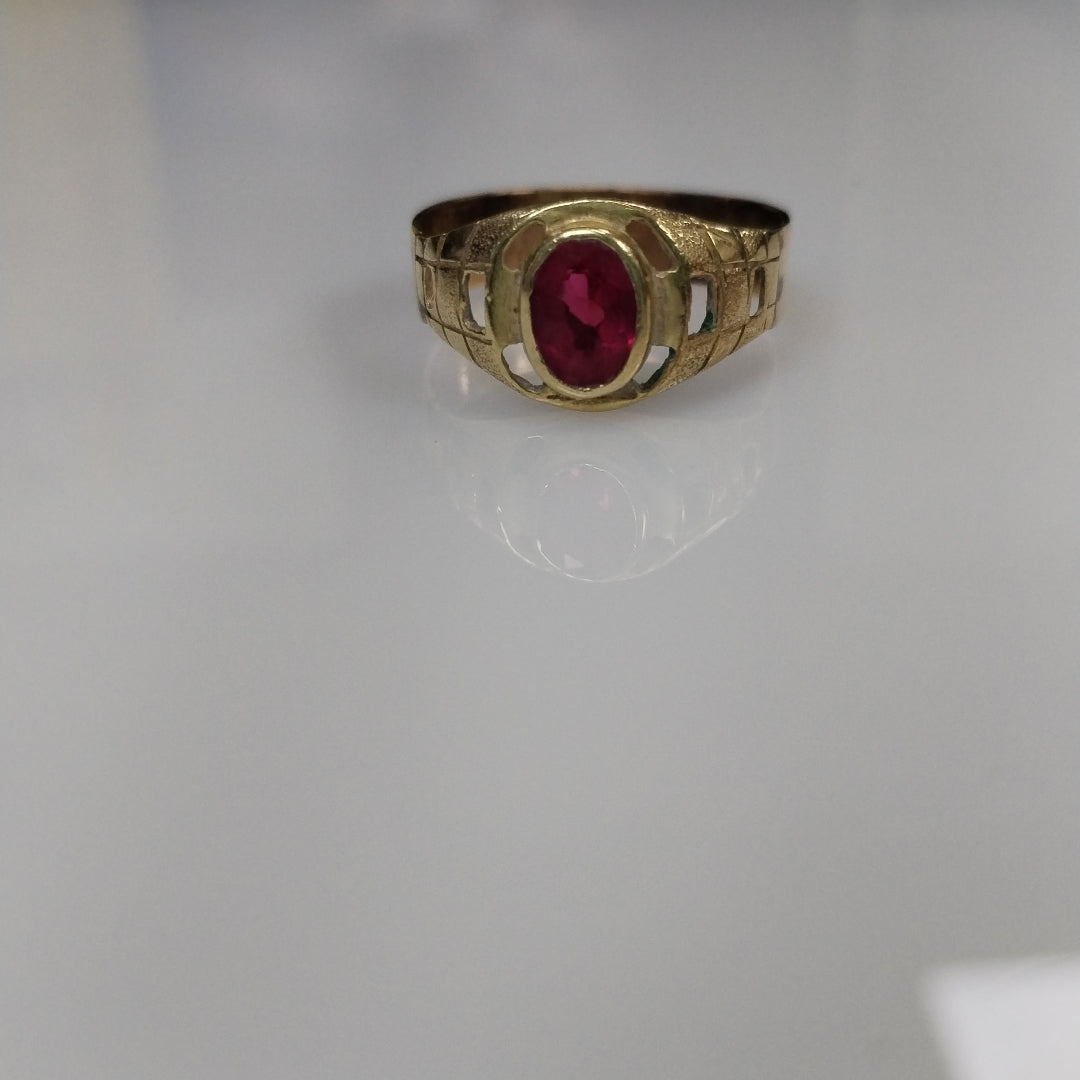 ANILLO ORO 10 K 3,00 GRMS (SEMINUEVO)