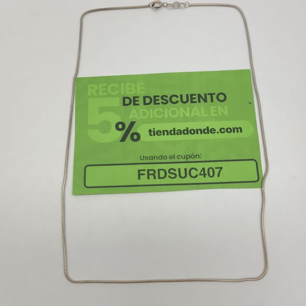 CADENA PLATA 4,20 GRMS (SEMINUEVO)