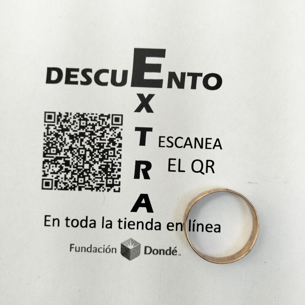 ARGOLLA ORO 8 K 2.6 GRMS (SEMINUEVO)
