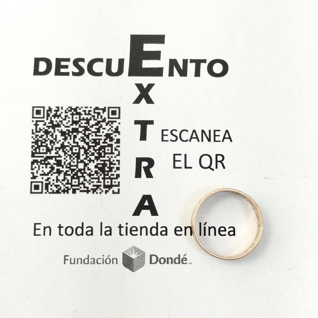 ARGOLLA ORO 8 K 2.2 GRMS (SEMINUEVO)