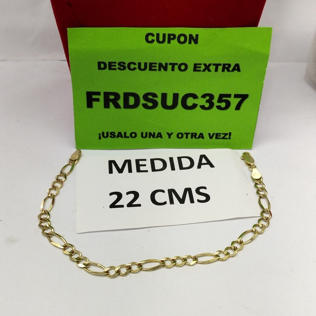 PULSERA ORO 10 K 6.3 GRMS (SEMINUEVO)