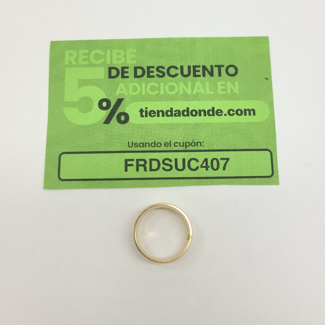 ARGOLLA ORO 10 K 4,00 GRMS (SEMINUEVO)