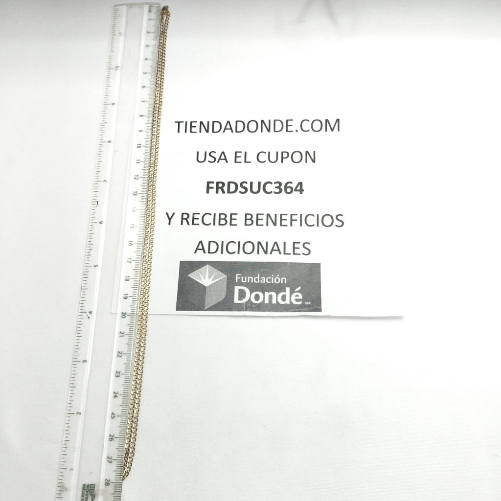 CADENA ORO 10 K 2.2 GRMS (SEMINUEVO)
