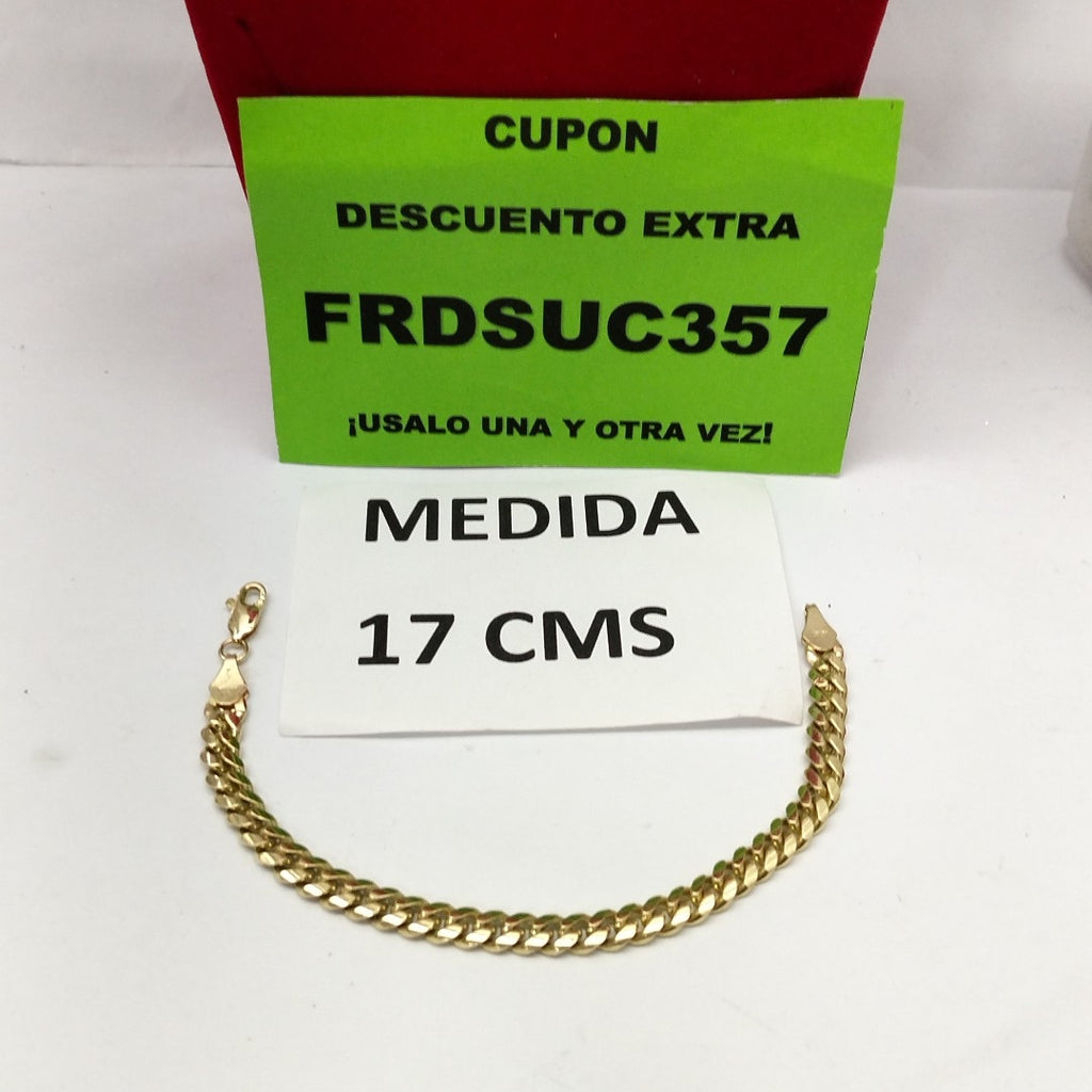 PULSERA ORO 14 K 15.1 GRMS (SEMINUEVO)