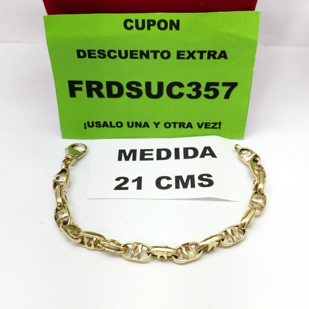 PULSERA ORO 14 K 11.4 GRMS (SEMINUEVO)