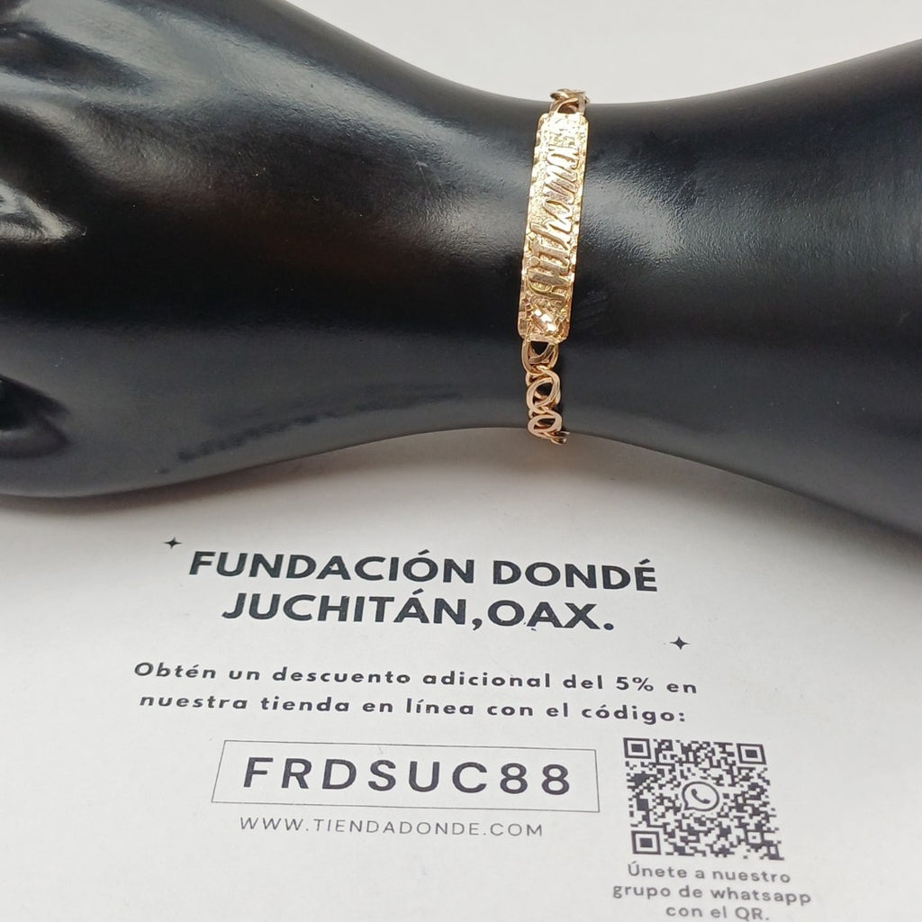 ESCLAVA ORO 10 K 5.1 GRMS (SEMINUEVO)