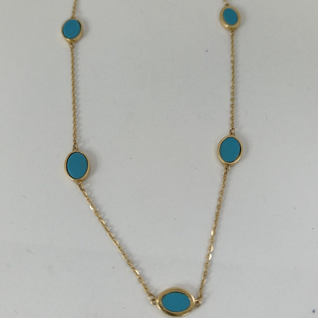 GARGANTILLA ORO 14 K 2.6 GRMS (SEMINUEVO)