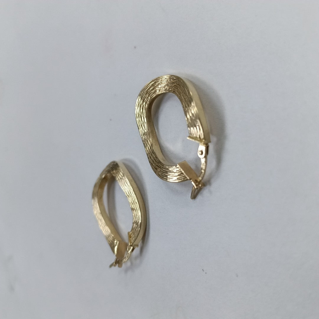 ARRACADAS PAR ORO 14 K 2.5 GRMS (SEMINUEVO)