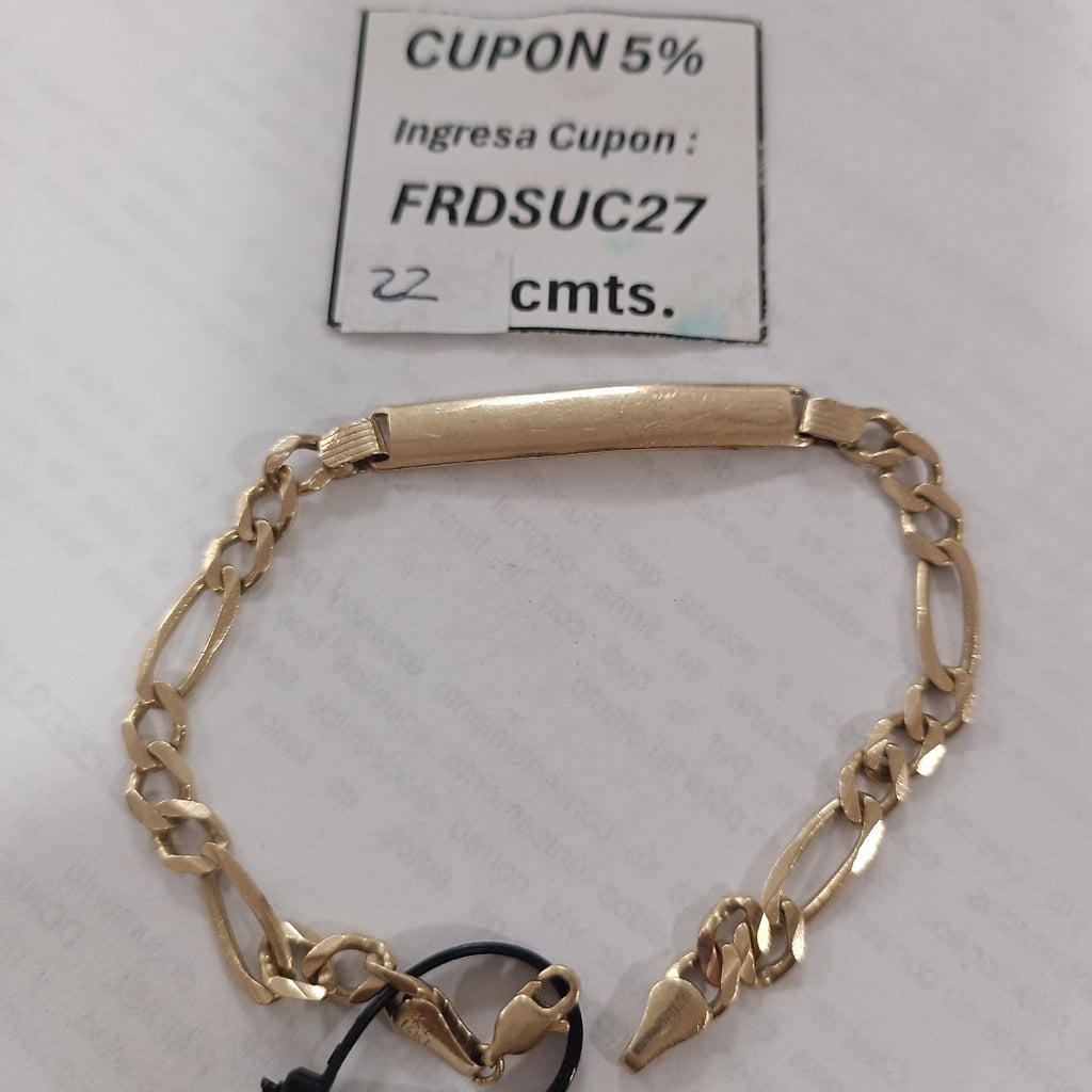 ESCLAVA ORO 14 K 11,00 GRMS (SEMINUEVO)
