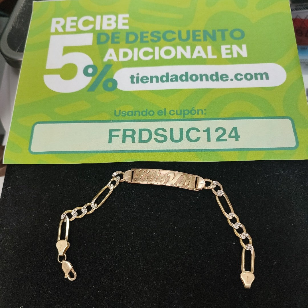 ESCLAVA ORO 14 K 17,30 GRMS (SEMINUEVO)