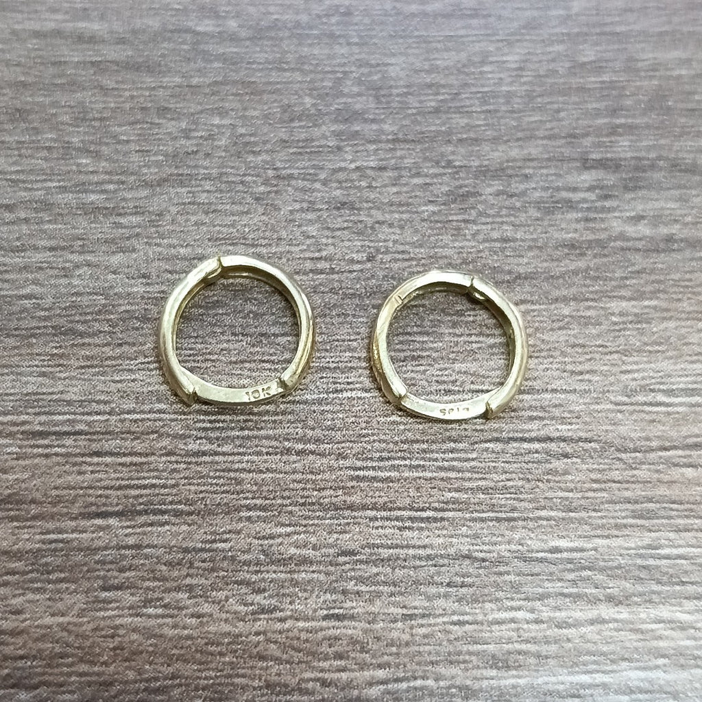 ARETES PAR ORO 10 K 0.7 GRMS (SEMINUEVO)
