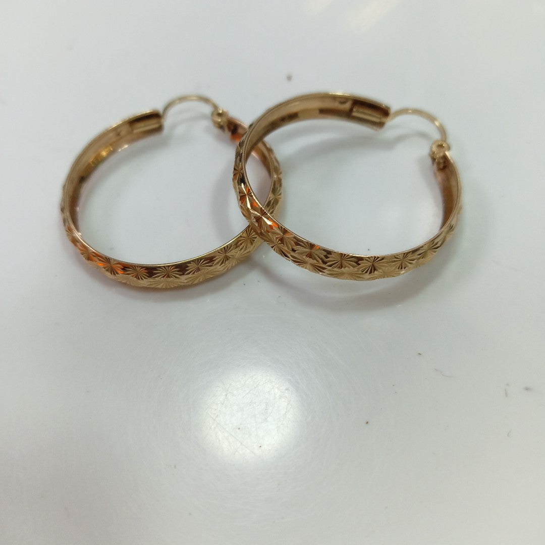 ARRACADAS PAR ORO 10 K 3,50 GRMS (SEMINUEVO)