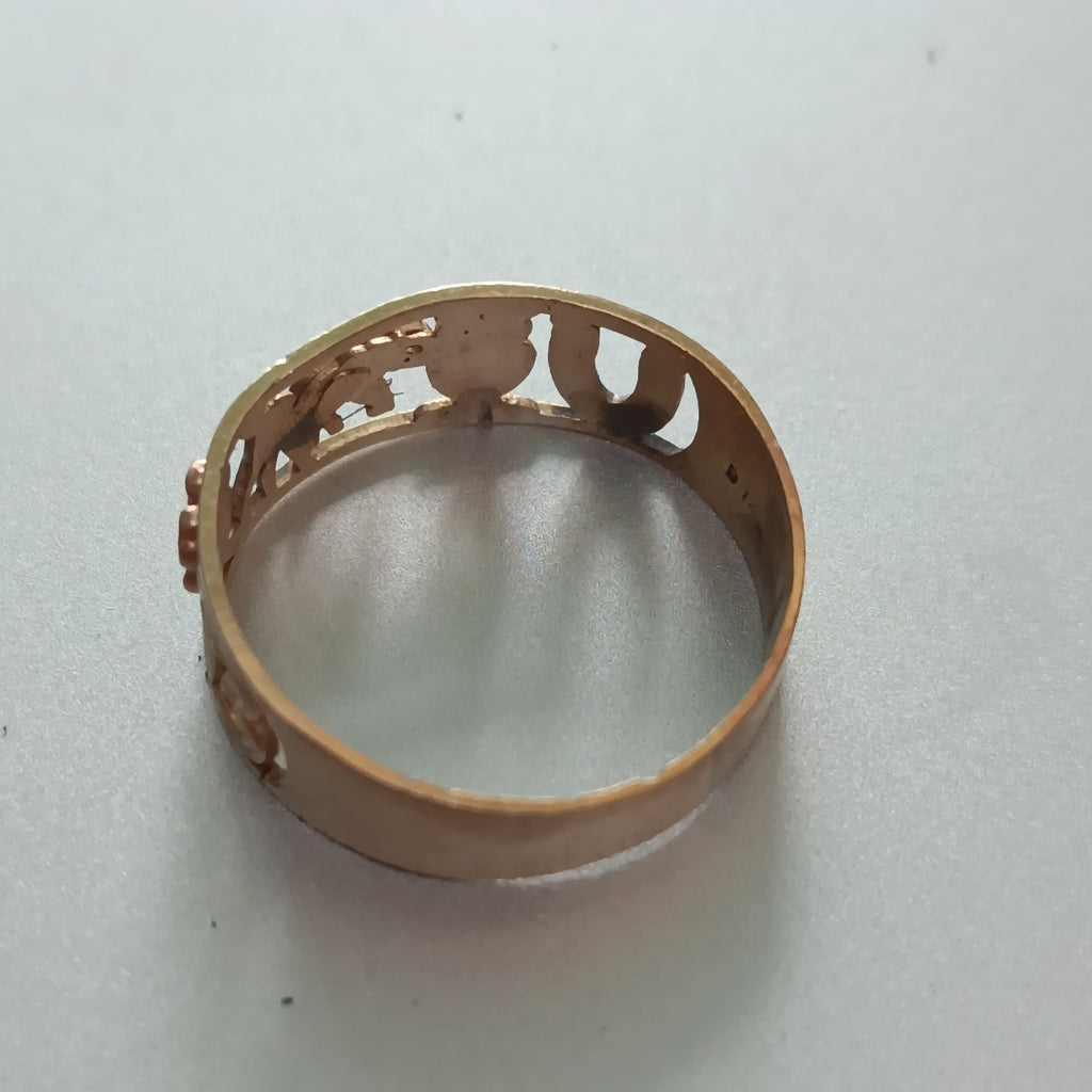 ANILLO ORO 10 K 2.9 GRMS (SEMINUEVO)