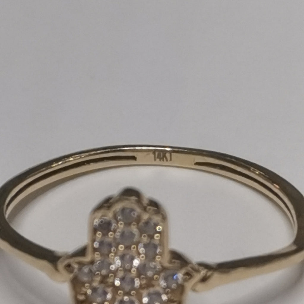 ANILLO ORO 14 K 1.1 GRMS (SEMINUEVO)