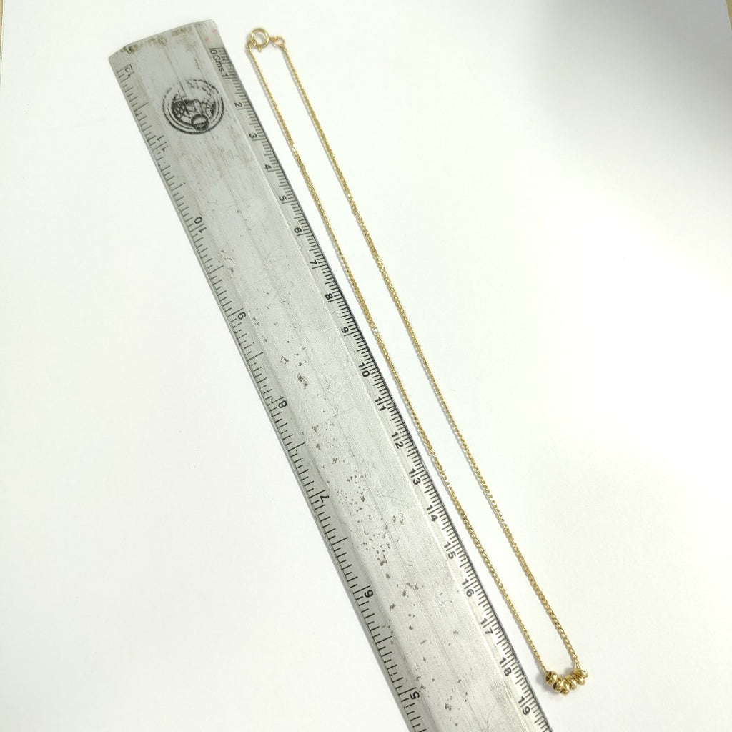 GARGANTILLA ORO 14 K 1.8 GRMS (SEMINUEVO)
