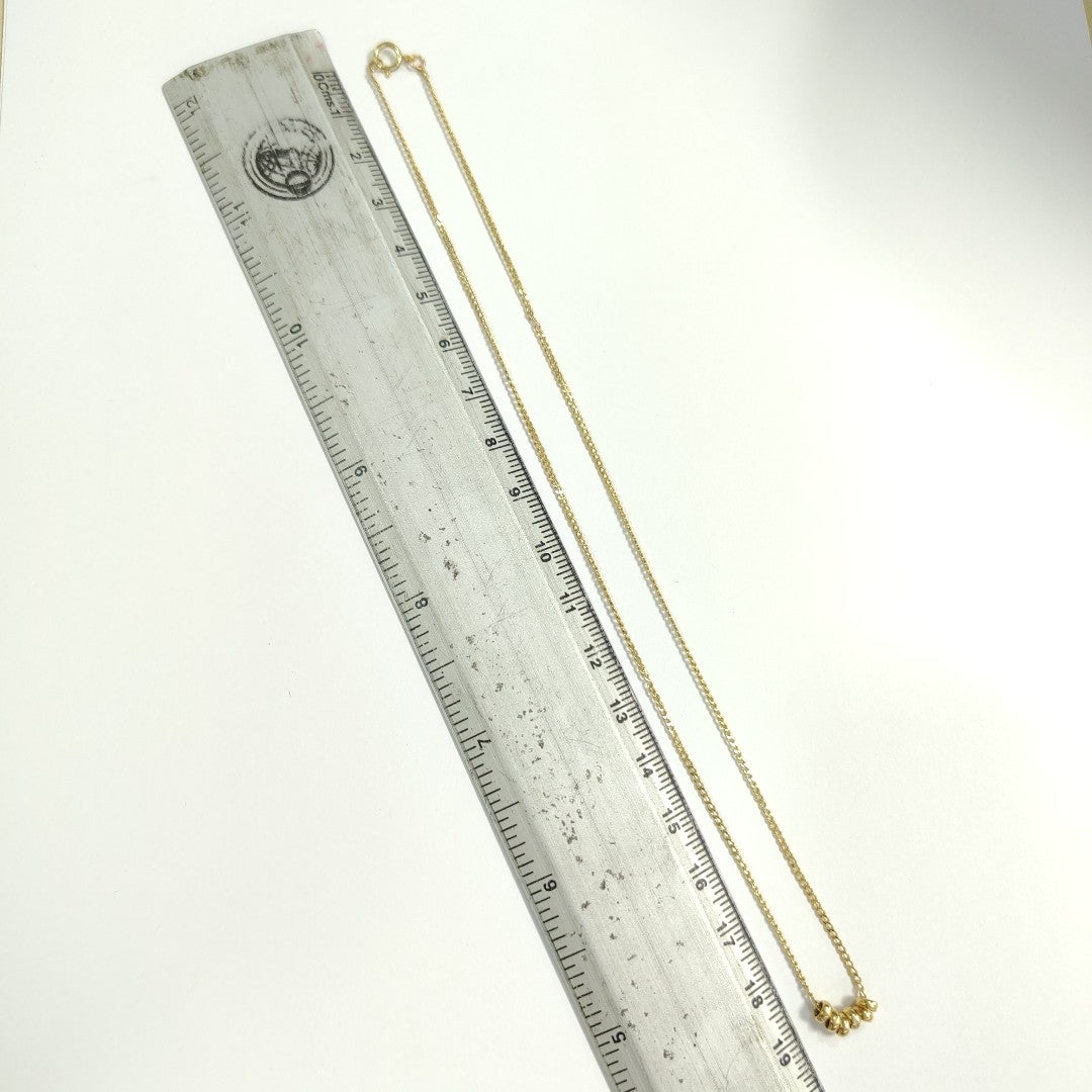 GARGANTILLA ORO 14 K 1.8 GRMS (SEMINUEVO)