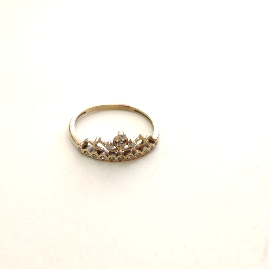 ANILLO CONMEMORATIVO ORO 10 K 1.5 GRMS (SEMINUEVO)