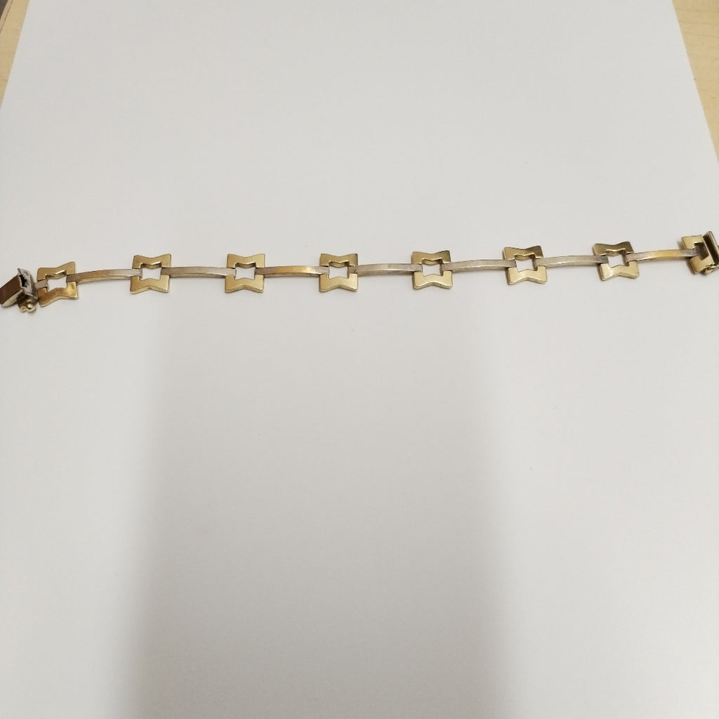 PULSERA ORO, ORO COMBINADO 14 K 10.8 GRMS (SEMINUEVO)