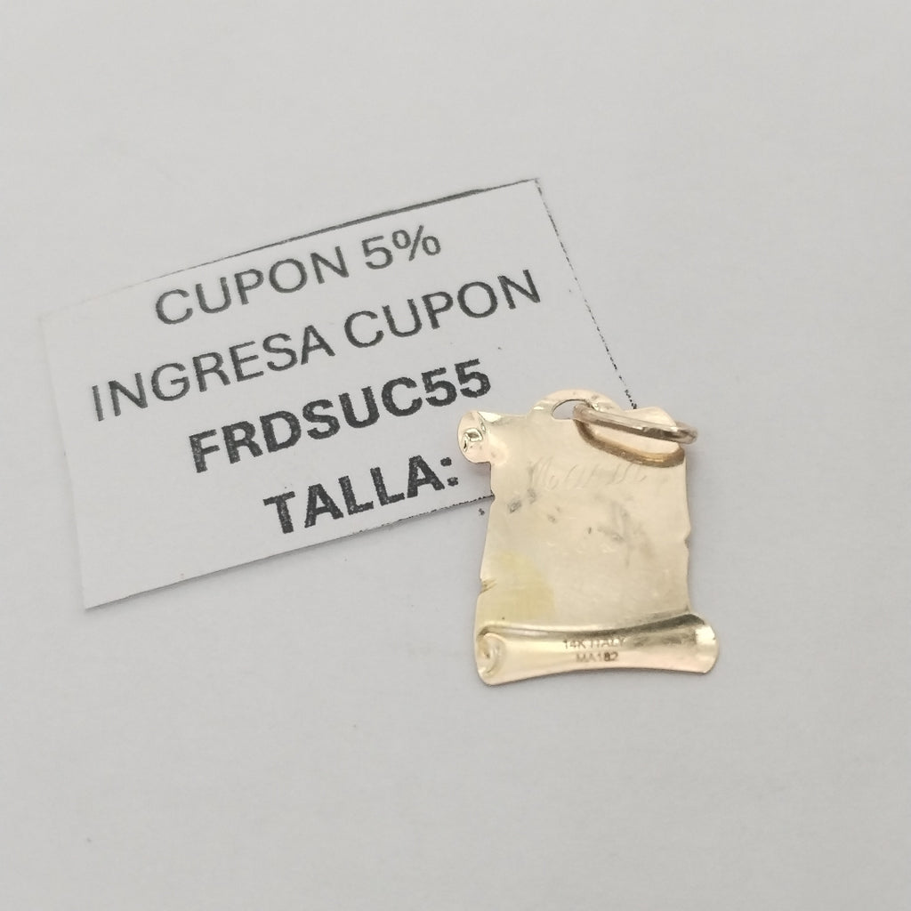 DIJE ORO 14 K 0.5 GRMS (SEMINUEVO)