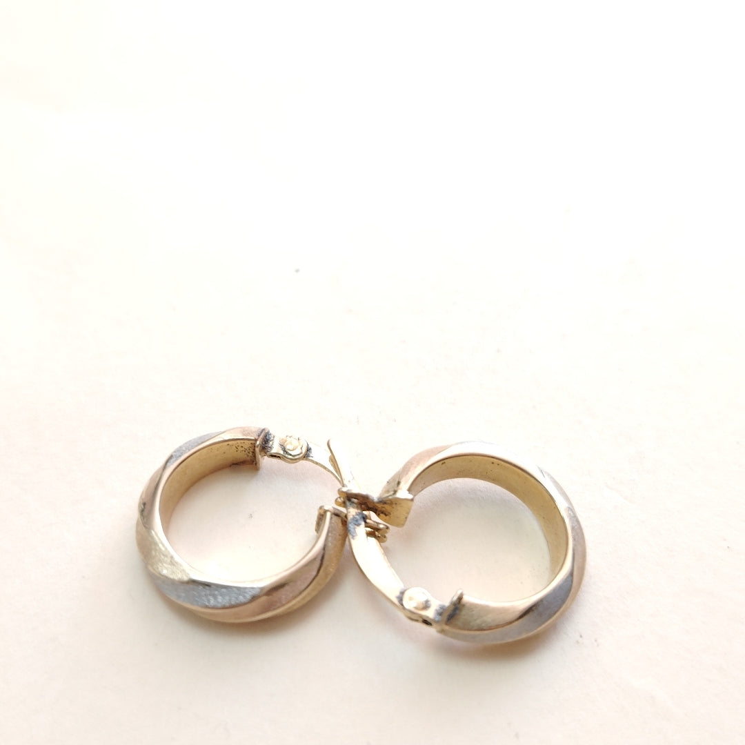 ARRACADAS PAR ORO 14 K 1,30 GRMS (SEMINUEVO)