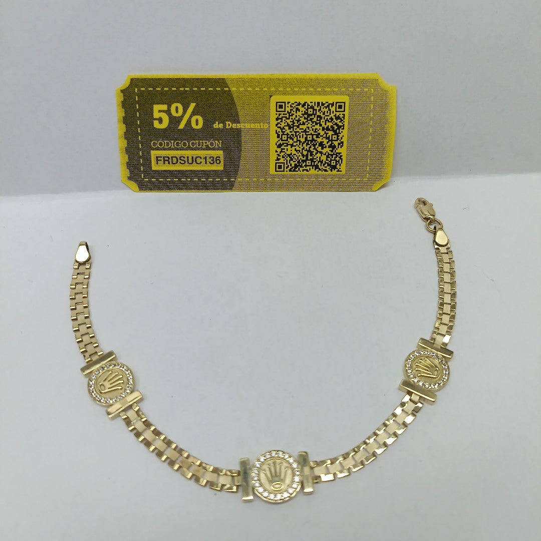 PULSERA ORO 10 K 5.4 GRMS (SEMINUEVO)