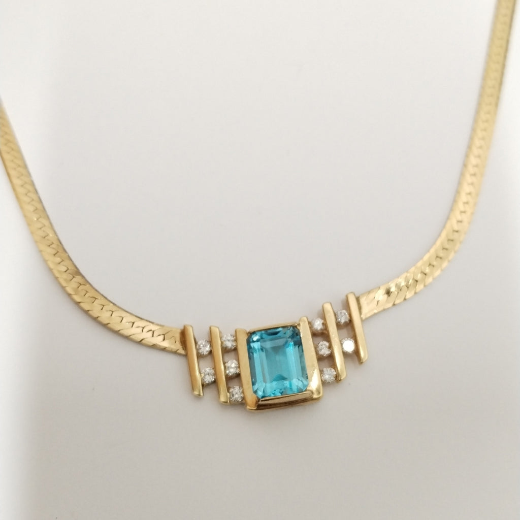 GARGANTILLA ORO 14 K 18.4 GRMS (SEMINUEVO)