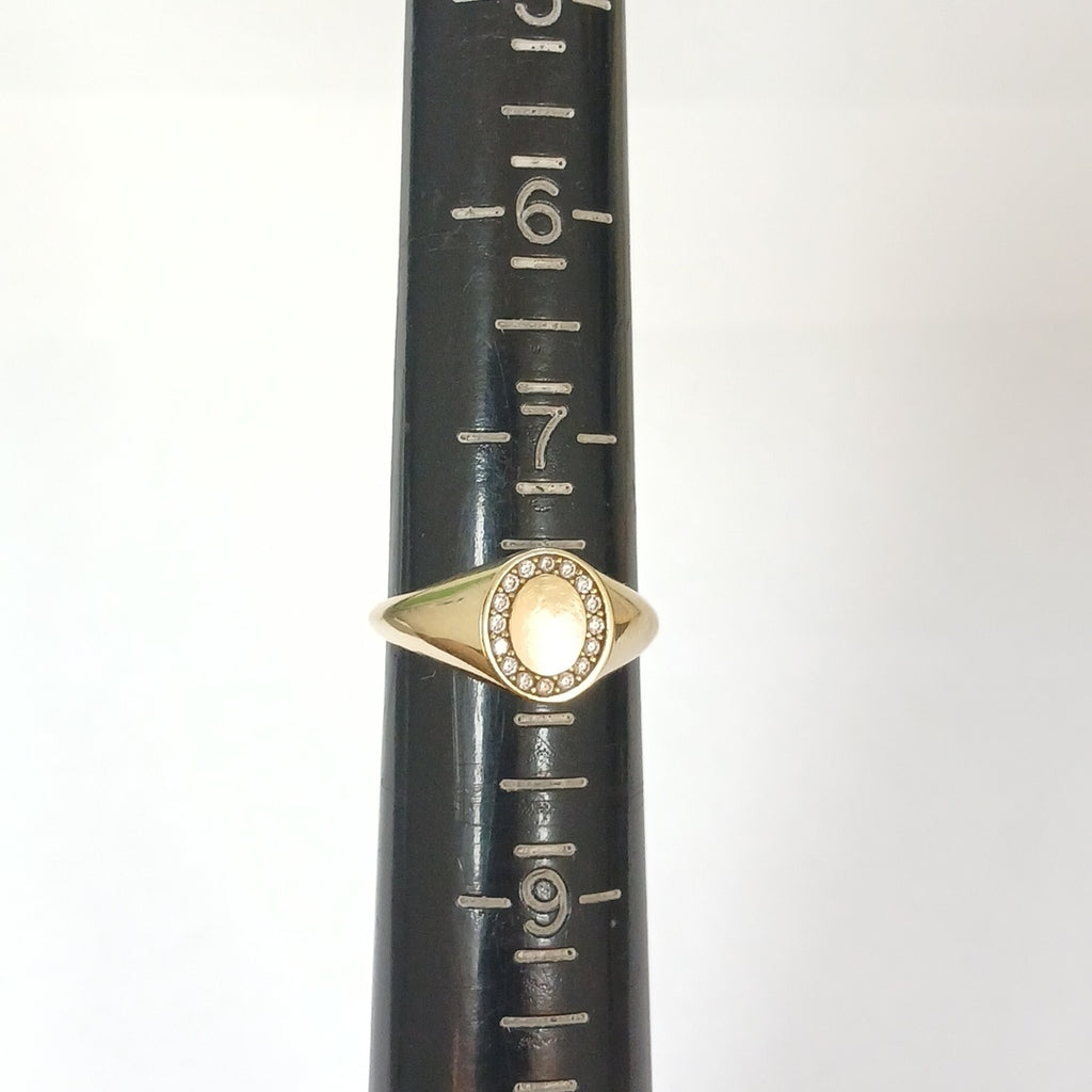 ANILLO ORO 14 K 3.2 GRMS (SEMINUEVO)