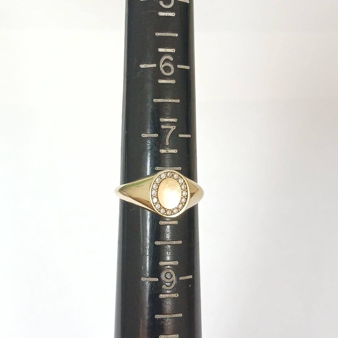 ANILLO ORO 14 K 3.2 GRMS (SEMINUEVO)