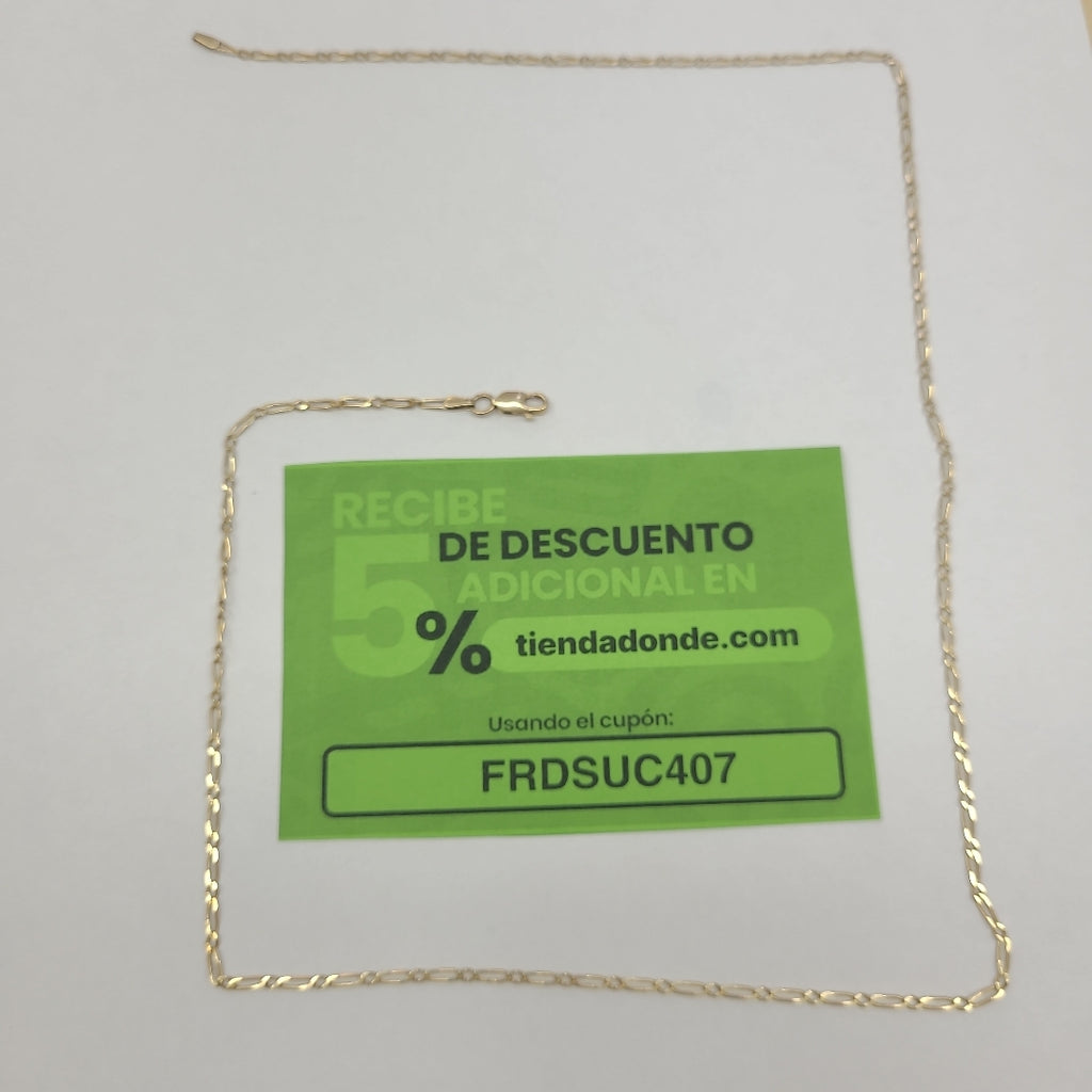 CADENA ORO 14 K 4.7 GRMS (SEMINUEVO)