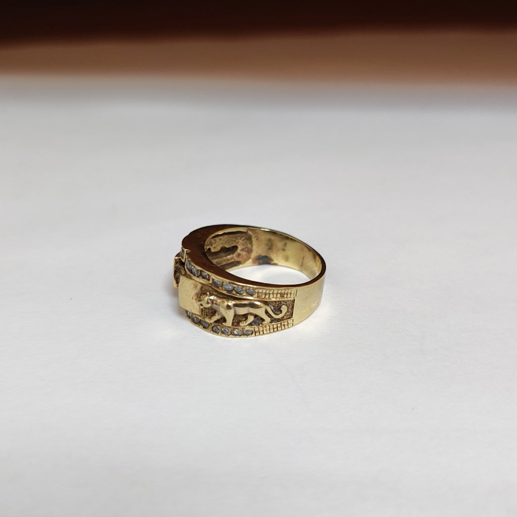 ANILLO ORO 14 K 10,50 GRMS (SEMINUEVO)