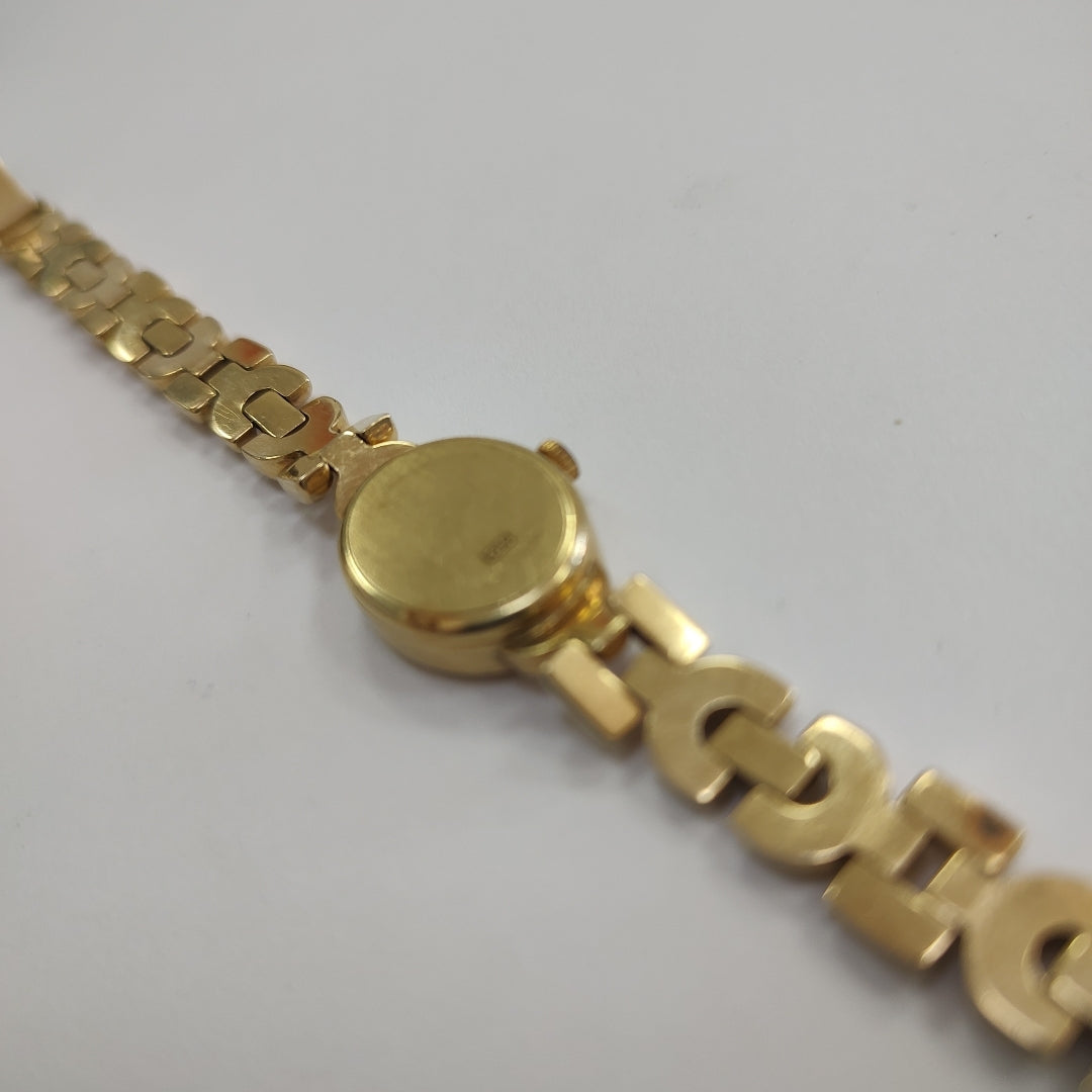 RELOJ CAJA Y PULSO ORO ORO 14 K 25.3 GRMS (SEMINUEVO)