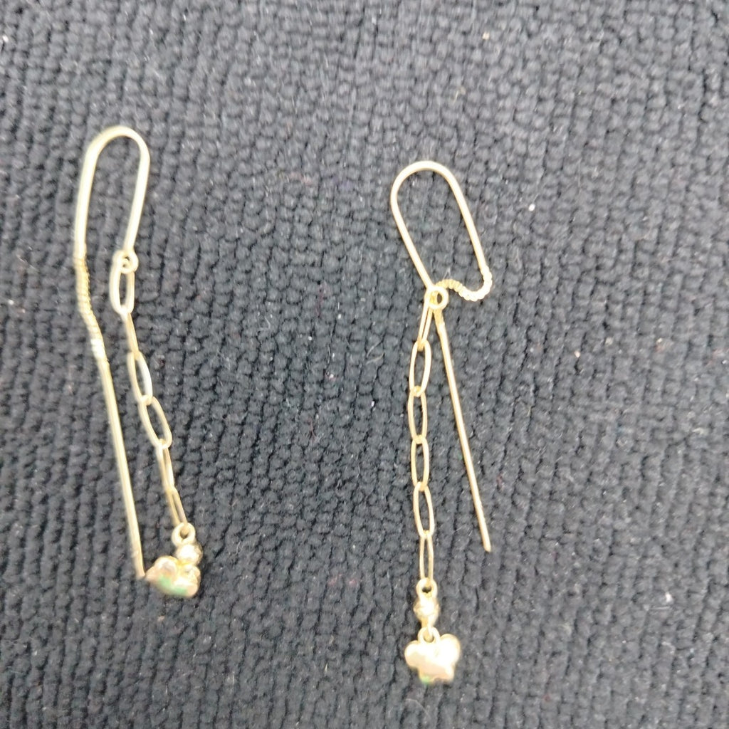 ARETES PAR ORO 14 K 1,40 GRMS (SEMINUEVO)