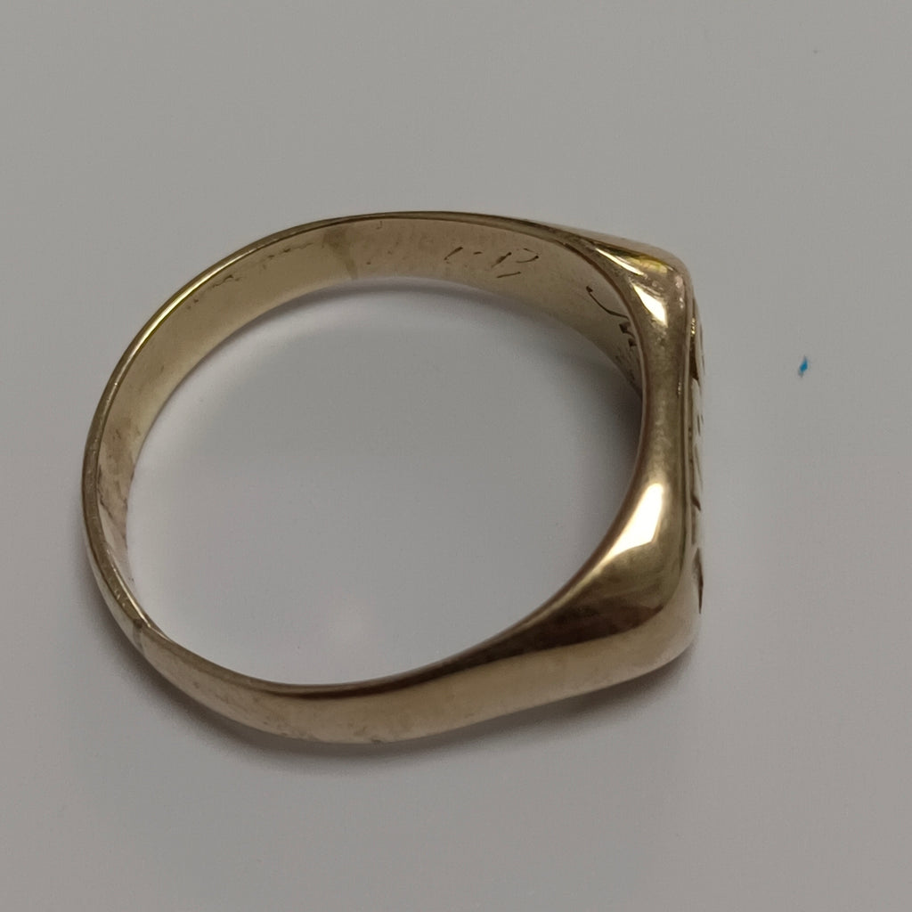 ANILLO ORO 14 K 4.9 GRMS (SEMINUEVO)
