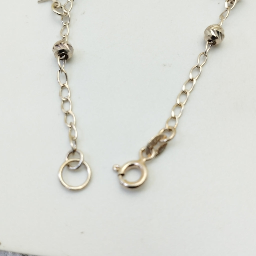 PULSERA TEJIDO ESPECIAL PLATA .925 18 CM 3 GR (NUEVO)
