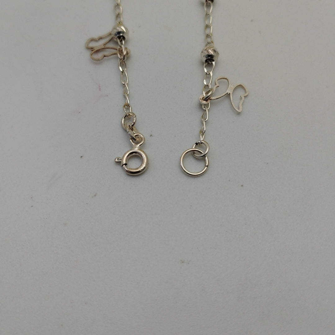 PULSERA TEJIDO ESPECIAL PLATA .925 18 CM 2.8 GR (NUEVO)
