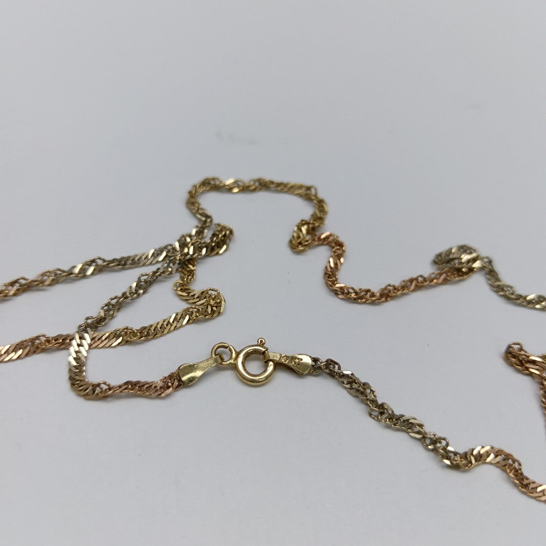 CADENA ORO 14 K 3 GRMS (SEMINUEVO)