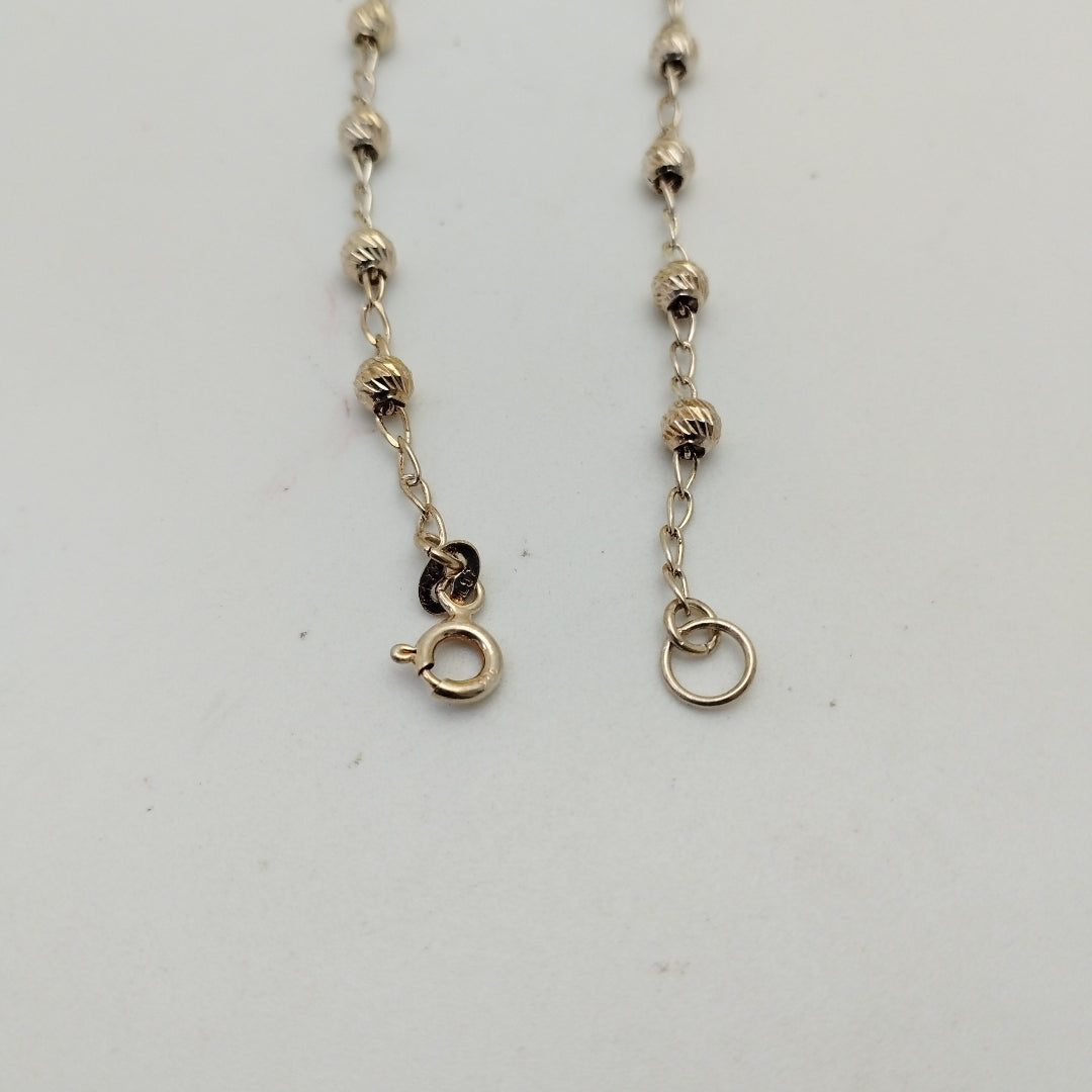 PULSERA TEJIDO ESPECIAL PLATA .925 18 CM 2.8 GR (NUEVO)