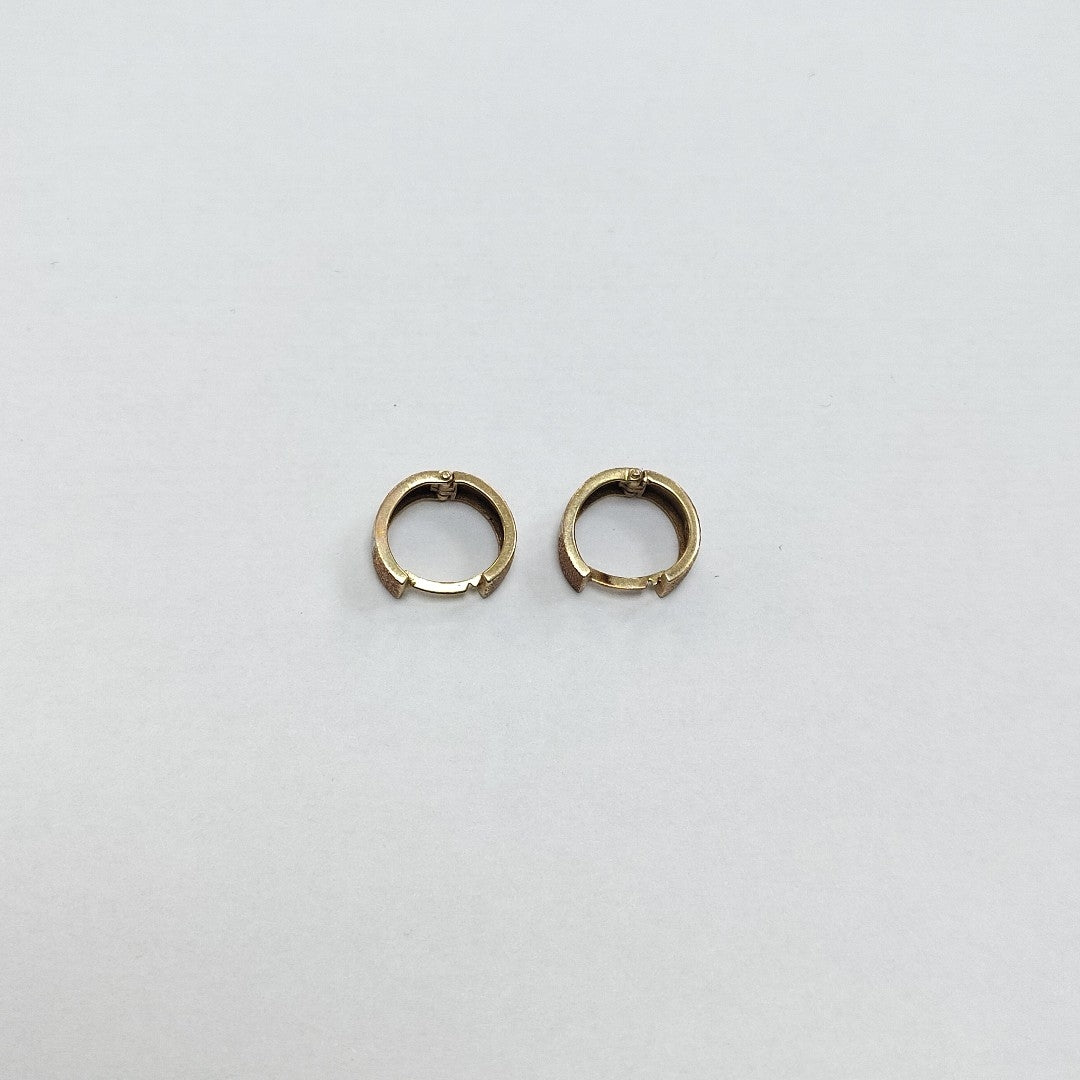 ARRACADAS PAR ORO 14 K 1.8 GRMS (SEMINUEVO)